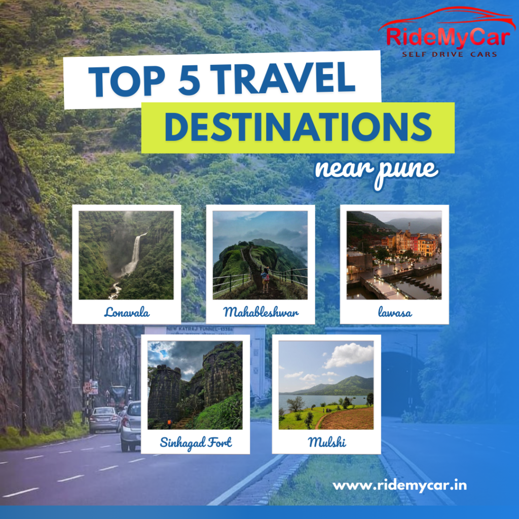 Best Places to Visit Near Pune with Rental Car Service in Pune